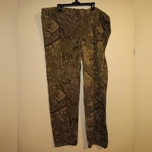Vintage Whitewater Outdoors Camouflage Base Layer Pants XXL
